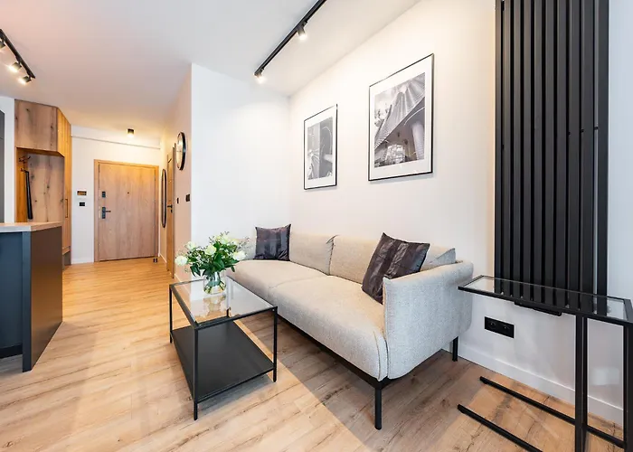 公寓 Tespis - Zabrska 15 Next To Global Office Park 卡托维兹